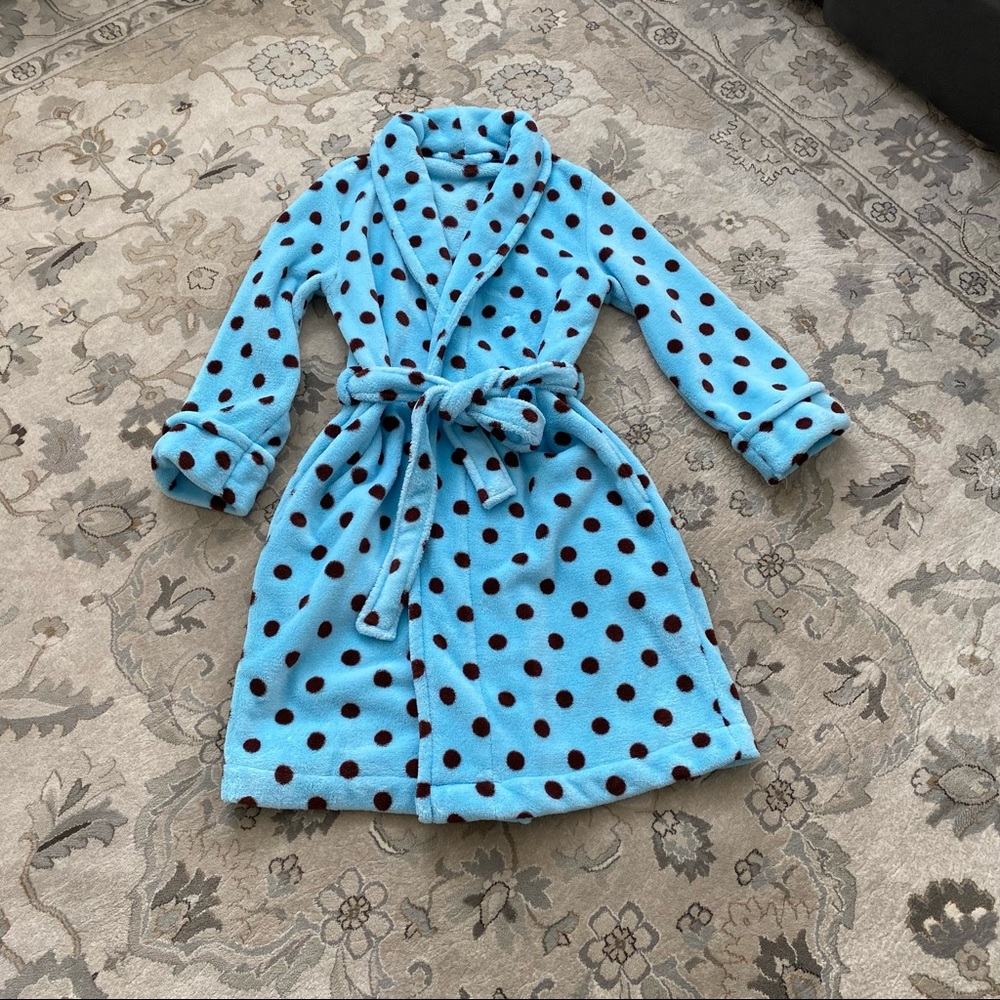 Charter Club Womens Polka Dot Short Robe